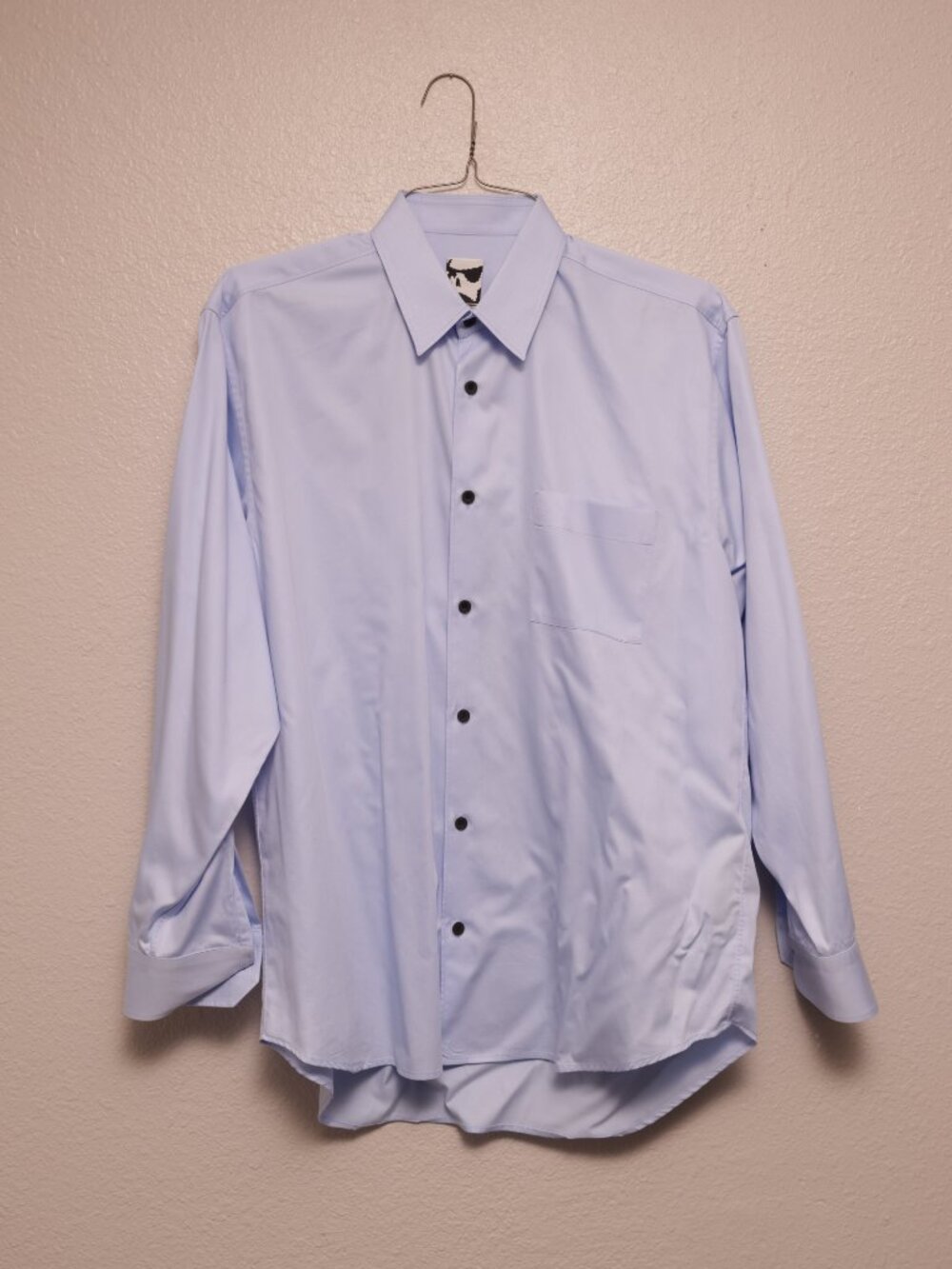 GR10K Clean Blue Longsleeve Buttondown Shirt (L)